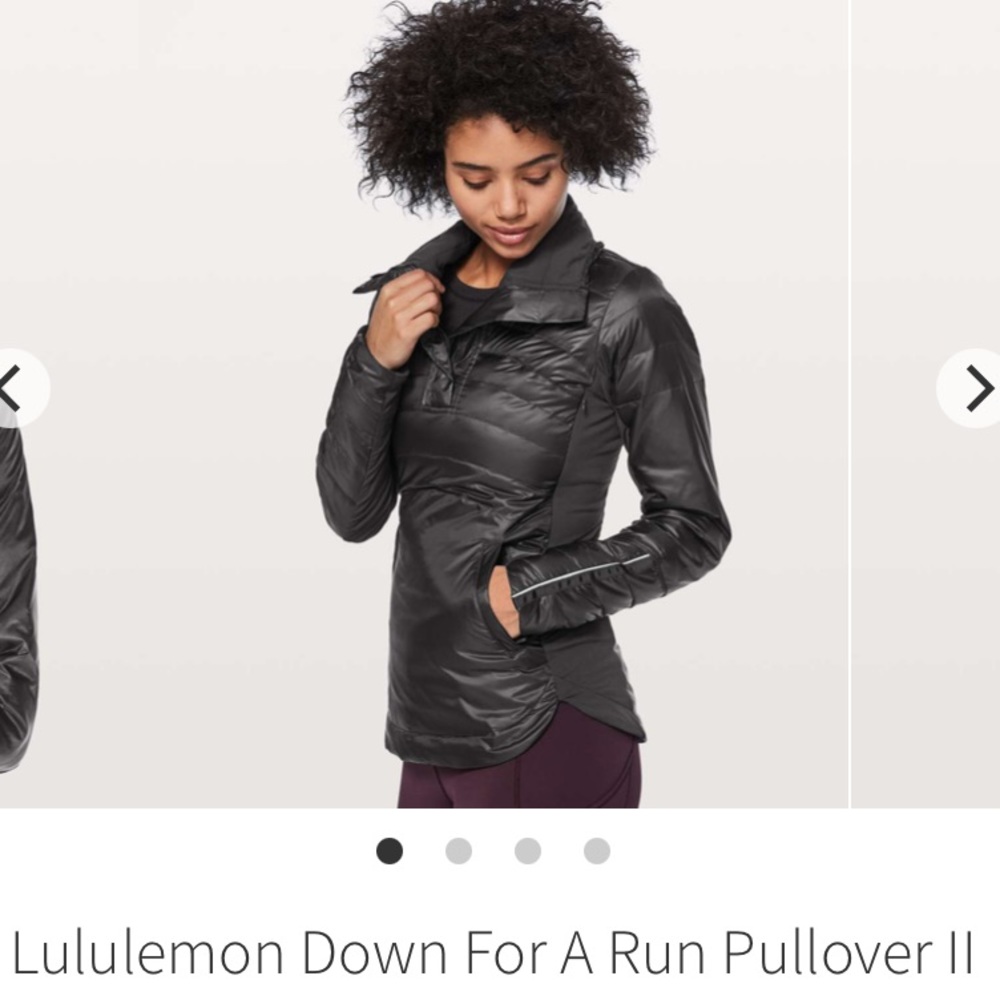 NWT Lululemon Down for a Run Pullover II Sz 4